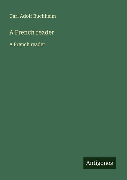 Produktbild: A French reader