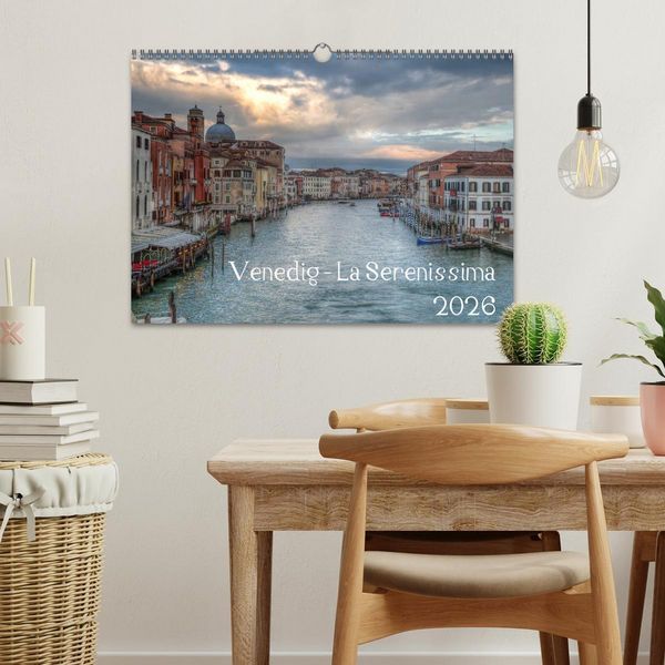 Produktbild: Venedig - La Serenissima 2026 (Wandkalender 2026 DIN A3 quer), CALVENDO Monatskalender