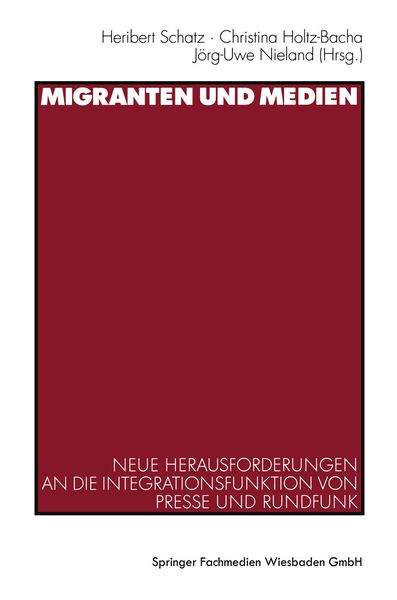 Produktbild: Migranten und Medien