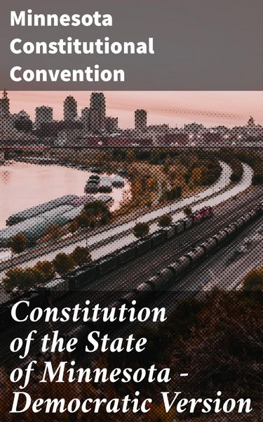 Produktbild: Constitution of the State of Minnesota - Democratic Version