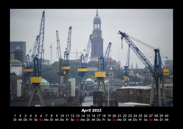 Produktbild: Hamburg 2025 Fotokalender DIN A3