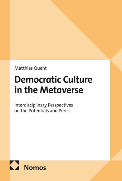 Produktbild: Democratic Culture in the Metaverse