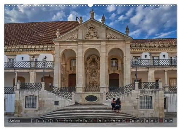 Produktbild: Portugal - Bilder dreier St&auml;dte (hochwertiger Premium Wandkalender 2026 DIN A2 quer), Kunstdruck in Hochglanz