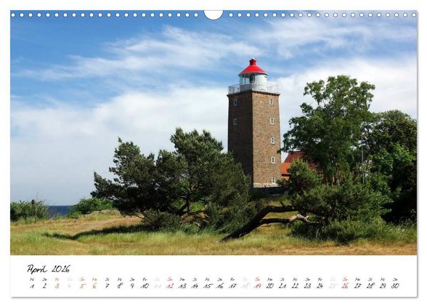 Produktbild: Leuchtt&uuml;rme PUR (Wandkalender 2026 DIN A3 quer), CALVENDO Monatskalender