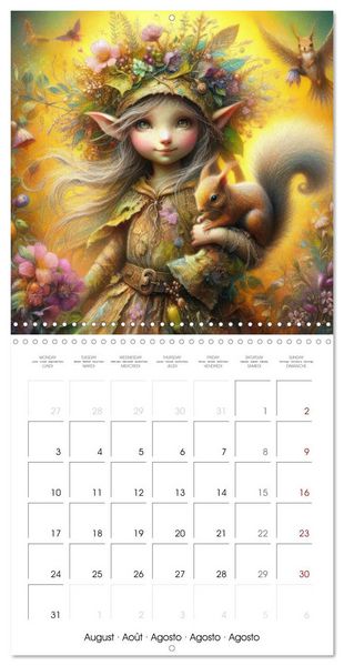 Produktbild: Gentle Gnome Portraits - Whimsical Magic (Wall Calendar 2026 12 &times; 12 Inch) CALVENDO 12 Month Wall Calendar