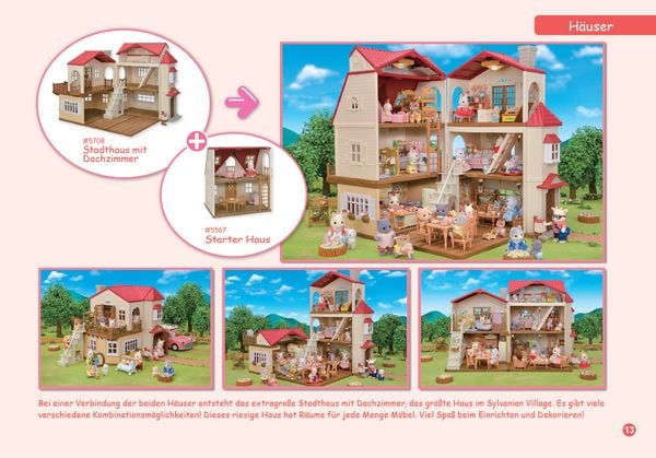 Produktbild: Sylvanian Families 5708 - Stadthaus mit Licht