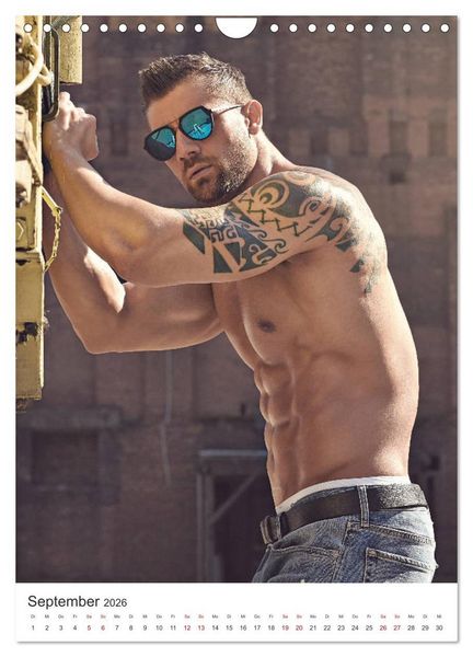 Produktbild: Men's Physique (Wandkalender 2026 DIN A4 hoch), CALVENDO Monatskalender