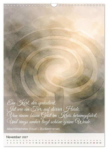 Produktbild: Vom Suchen und Werden (Wandkalender 2027 DIN A3 hoch), CALVENDO Monatskalender
