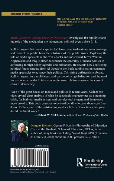 Produktbild: Media Spectacle and the Crisis of Democracy