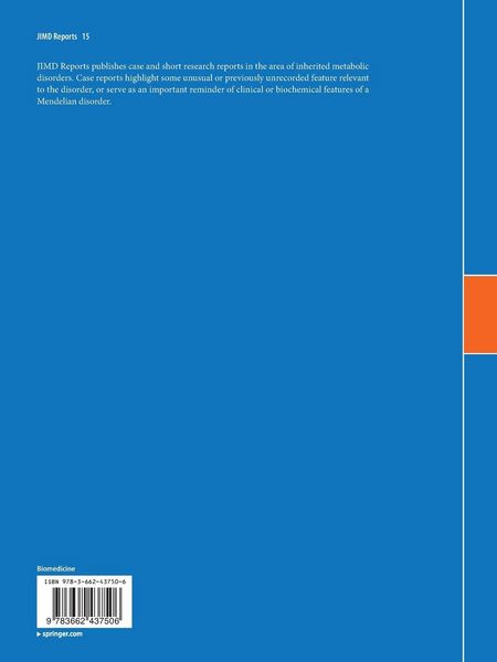 Produktbild: JIMD Reports, Volume 15