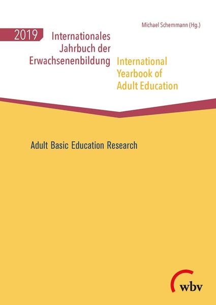 Internationales Jahrbuch der Erwachsenenbildung / International Yearbook of Adult Education 2019