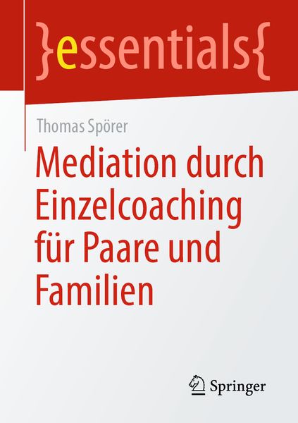 Produktbild: Mediation durch Einzelcoaching f&uuml;r Paare und Familien