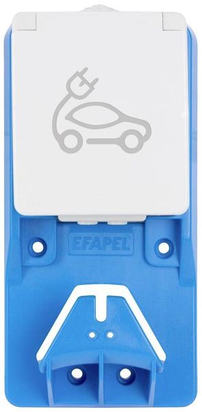 Produktbild: InterB&auml;r eMobility Ladesteckdose 16A 3.7kW