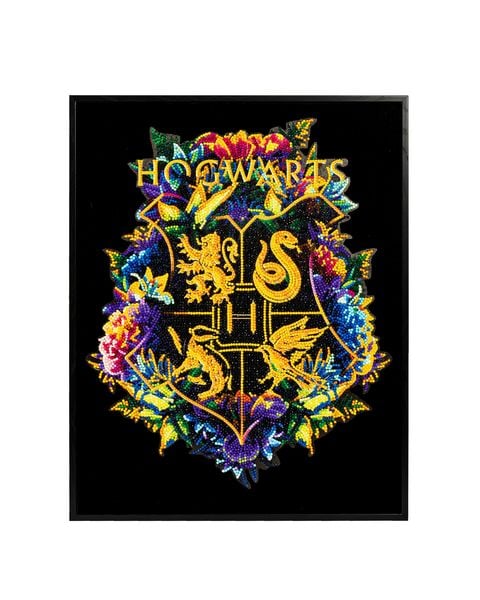 Produktbild: DIAMOND DOTZ - Diamond Painting Hogwarts Wappen