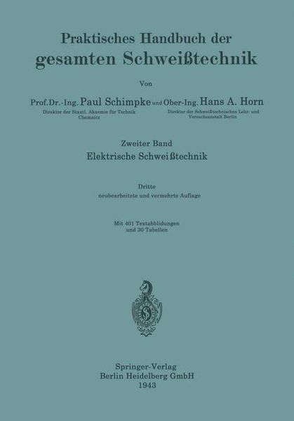Produktbild: Elektrische Schwei&szlig;technik