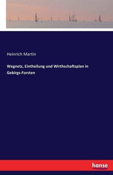 Produktbild: Wegnetz, Eintheilung und Wirthschaftsplan in Gebirgs-Forsten