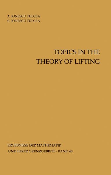 Produktbild: Topics in the Theory of Lifting