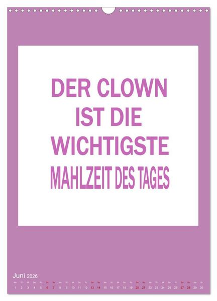Produktbild: Memo an mich (Wandkalender 2026 DIN A3 hoch), CALVENDO Monatskalender