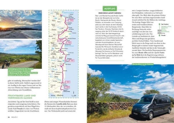 Produktbild: Sardinien mit dem Wohnmobil Die sch&ouml;nsten Routen von Sassari bis Cagliari