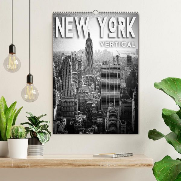 Produktbild: New York Vertical (Wandkalender 2026 DIN A2 hoch), CALVENDO Monatskalender