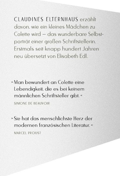 Produktbild: Claudines Elternhaus