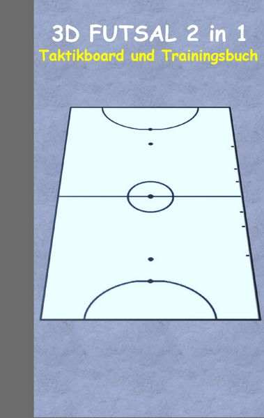Produktbild: 3D Futsal 2 in 1 Taktikboard und Trainingsbuch