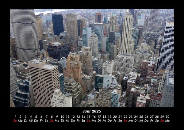 Produktbild: New York 2025 Fotokalender DIN A3