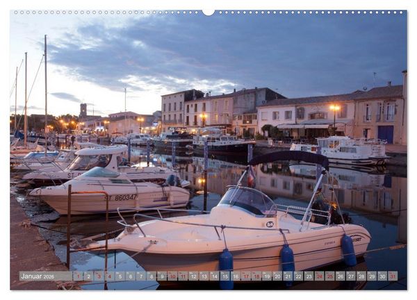 Produktbild: Hausbooturlaub Frankreich - Canal du Midi (hochwertiger Premium Wandkalender 2026 DIN A2 quer), Kunstdruck in Hochglanz