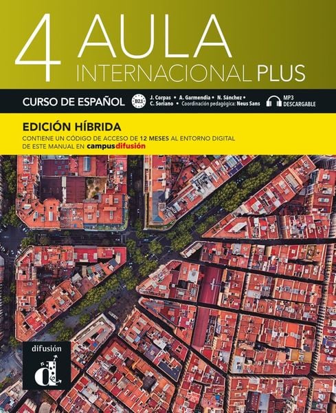Produktbild: Aula internacional Plus 4 B2.1 - Edici&oacute;n h&iacute;brida