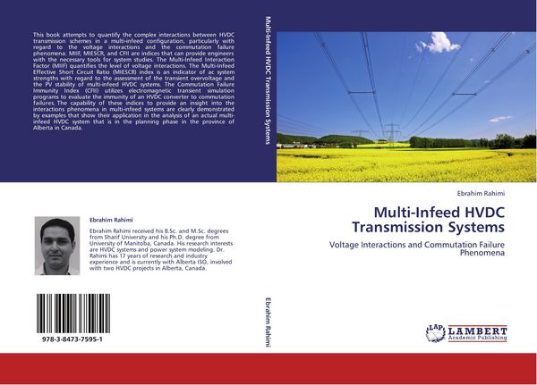 Produktbild: Multi-Infeed HVDC Transmission Systems
