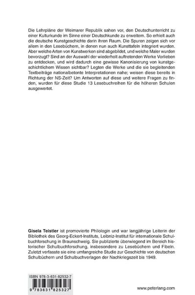 Produktbild: Kunst und Kanon: Tafeln der bildenden Kunst in gymnasialen Leseb&uuml;chern der Weimarer Republik