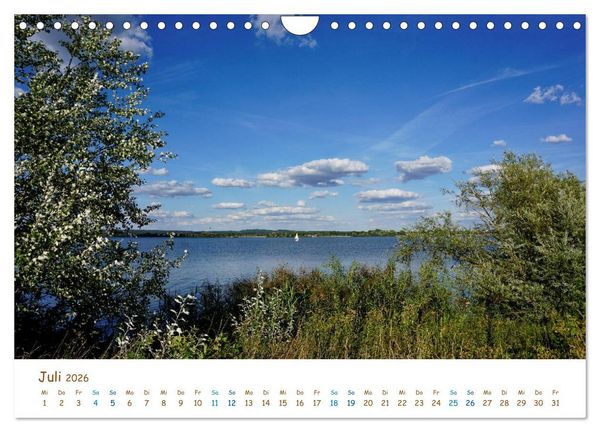 Produktbild: Brombachsee und Umgebung (Wandkalender 2026 DIN A4 quer), CALVENDO Monatskalender