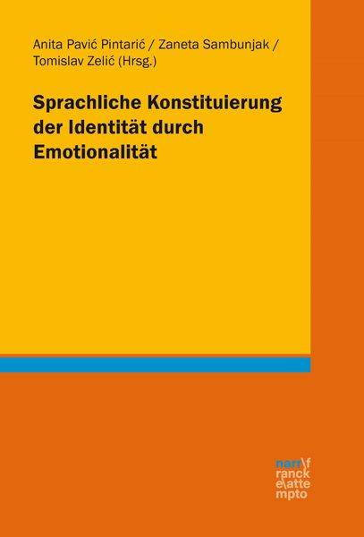 Produktbild: Sprachliche Konstituierung der Identit&auml;t durch Emotionalit&auml;t