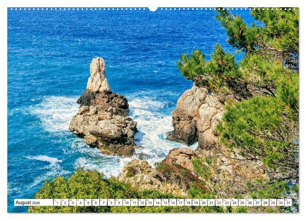 Produktbild: Mallorca - Insel der Landschaftstr&auml;ume (hochwertiger Premium Wandkalender 2026 DIN A2 quer), Kunstdruck in Hochglanz