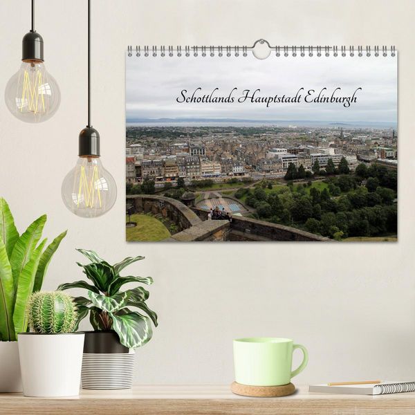 Produktbild: Schottlands Hauptstadt Edinburgh (Wandkalender 2026 DIN A4 quer), CALVENDO Monatskalender