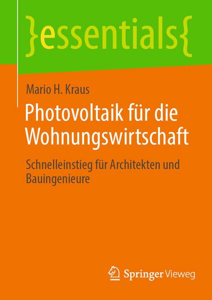 Produktbild: Photovoltaik f&uuml;r die Wohnungswirtschaft