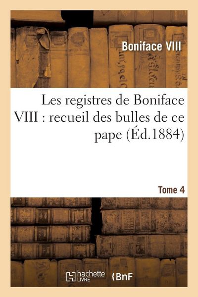 Produktbild: Les registres de Boniface VIII