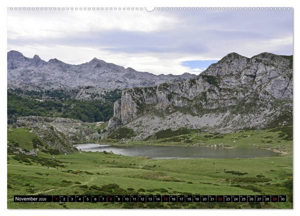 Produktbild: Spaniens wilder Norden (hochwertiger Premium Wandkalender 2026 DIN A2 quer), Kunstdruck in Hochglanz