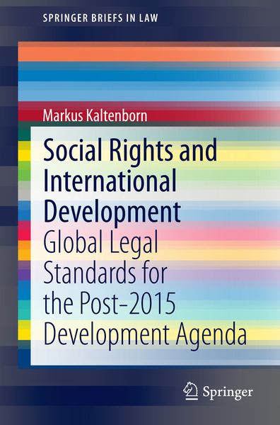 Produktbild: Social Rights and International Development