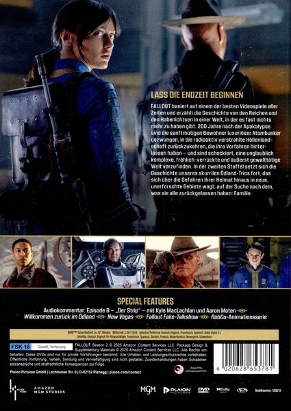 Produktbild: Fallout - Staffel 2 [3 DVDs]