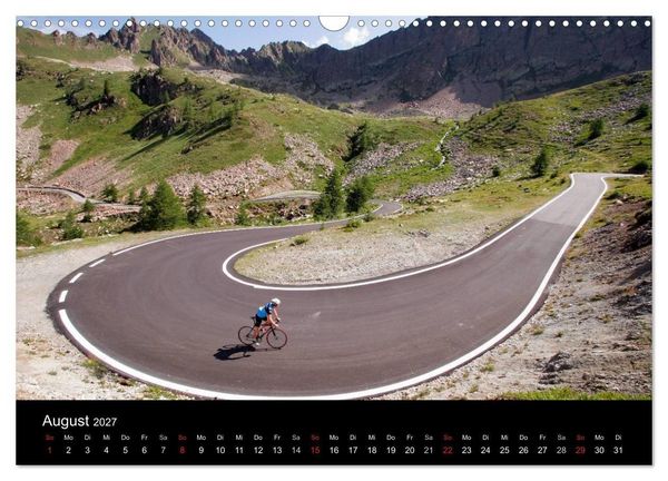 Produktbild: Alpenp&auml;sse auf dem Rennrad Vol. 1 (Wandkalender 2027 DIN A3 quer), CALVENDO Monatskalender