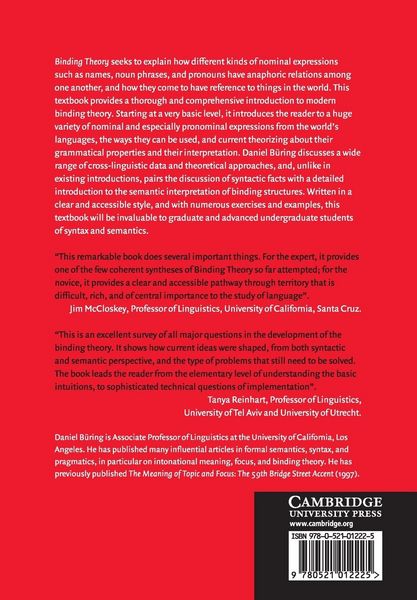 Produktbild: Binding Theory