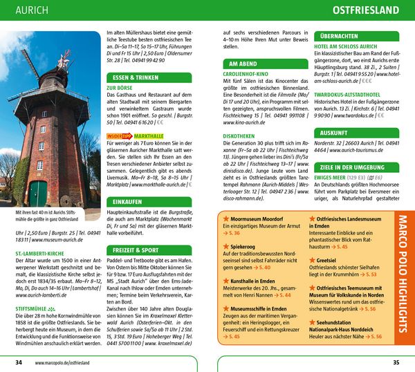 Produktbild: MARCO POLO Reisef&uuml;hrer Ostfriesland, Nordseek&uuml;ste, Niedersachsen, Helgoland