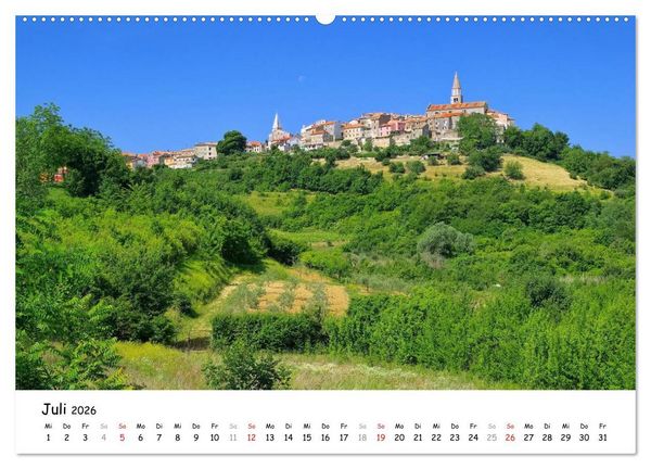 Produktbild: Istrien (Wandkalender 2026 DIN A2 quer), CALVENDO Monatskalender