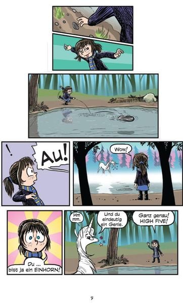 Produktbild: Fibi und ihr Einhorn (Bd.1) Comics f&uuml;r Kinder