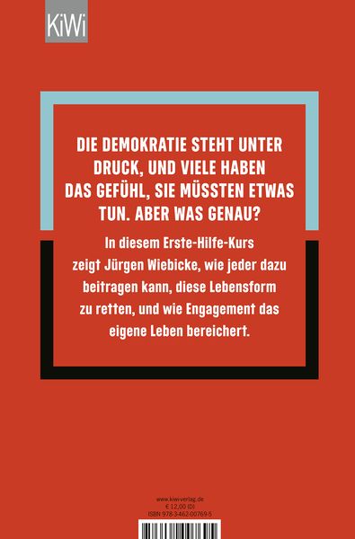 Produktbild: Erste Hilfe f&uuml;r Demokratie-Retter