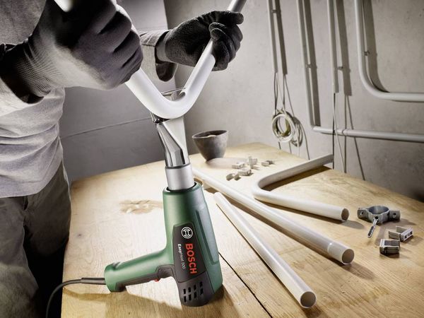 Produktbild: Bosch Home and Garden 06032A6000 EasyHeat 500 Hei&szlig;luftgebl&auml;se 1600W