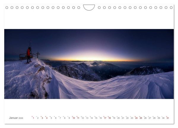 Produktbild: BergBlicke! (Wandkalender 2026 DIN A4 quer), CALVENDO Monatskalender