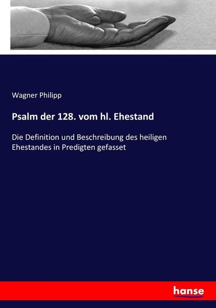 Produktbild: Psalm der 128. vom hl. Ehestand