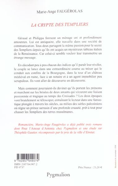 Produktbild: La crypte des Templiers